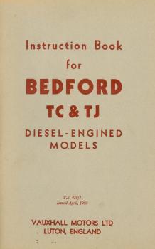 Bedford TC & TJ Diesel, Bedienungshandbuch